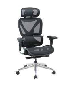 כסא מנהלים - דגם מורנו גבוה בד רשת