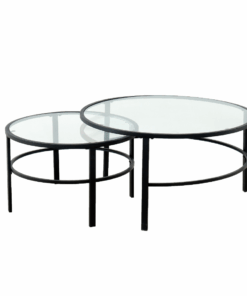 סט שולחות קפה ואירוח - דגם סינדי