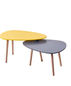 שולחן קפה ואירוח - דגם יוגה סט תואם