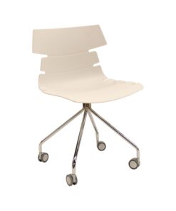 כסא בתי קפה ומסעדה - דגם VIA על גלגלים