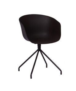 כסא אירוח - דגם קתרין פלסטיק רגל מרכזית