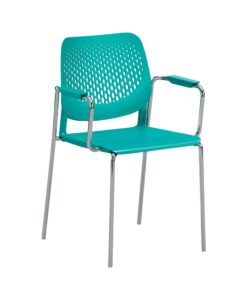 כסא אירוח איטלקי - דגם אנגוס כולל ידיות