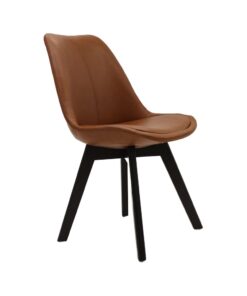 כסא אירוח - דגם עדיאל דמוי עור