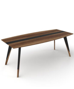 שולחן ישיבות - דגם טרנד מעוגל