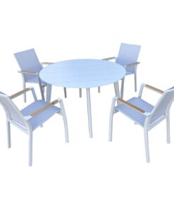 סט שולחן וכסאות גן - דגם פראג