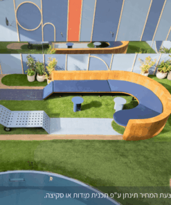 מערכת ישיבה חוץ - סלון האח הגדול 2024