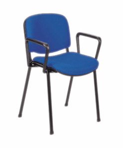 כסא אירוח איטלקי - דגם ויזי מרופד עם ידיות